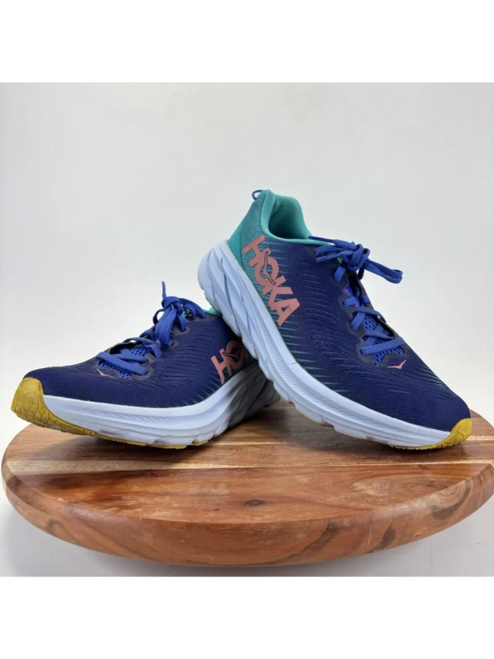 Hoka One One Rincon 3 Bellwether Blue Ceramic Women's Size 9.5 B Running Shoes - Picture 6 of 11